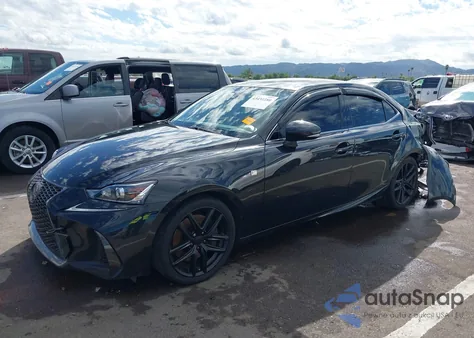 2019 Lexus Is 350 из США, поврежденный, VIN JTHBZ1D26K5034934